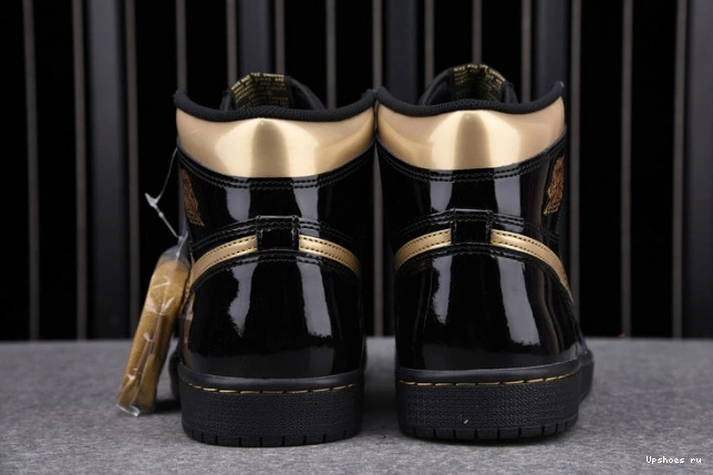 Metallic Gold Air (2020) Retro Black High 555088-032 1 Jordan 0731